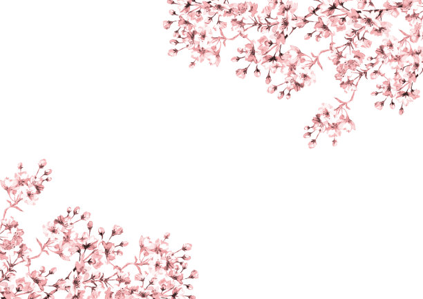 春夏秋冬水墨画