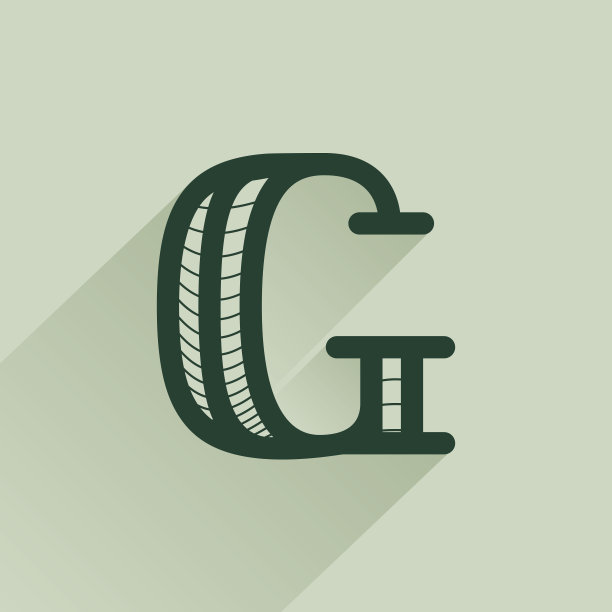 g字母logo钱币