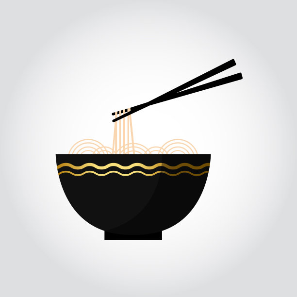 中式面馆logo