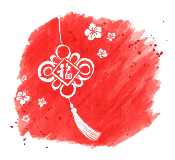 中式传统花灯图案