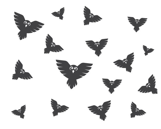 叶子和鸟logo