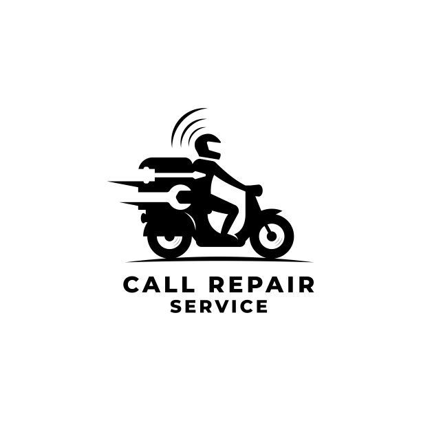 摩托车修理logo