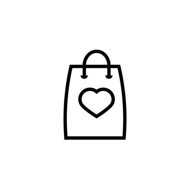 购物袋logo标志