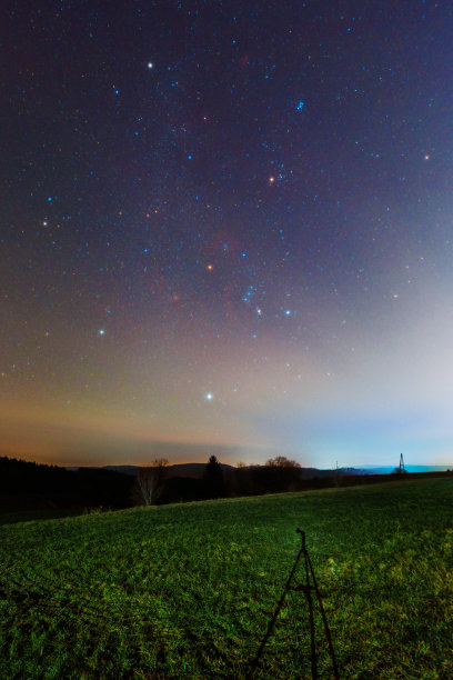 银河系夜空星空墙纸