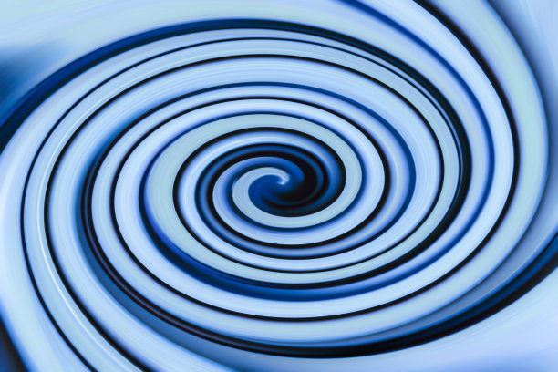 简单条纹动感曲线波浪