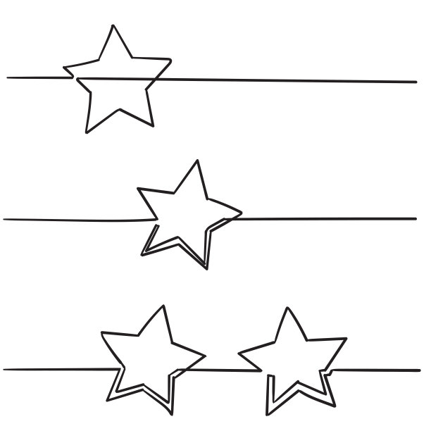 星星图形标志