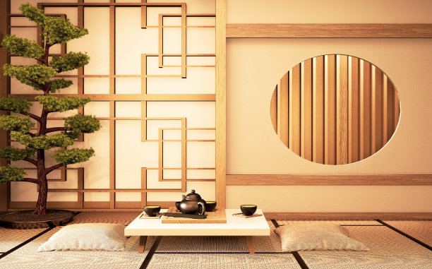 日式客厅装饰