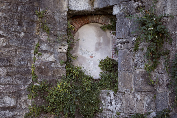 中世纪砖墙背景