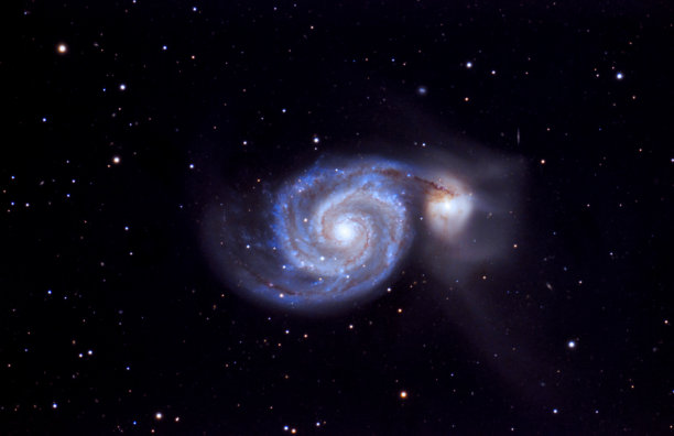 宇宙星空漩涡夜空