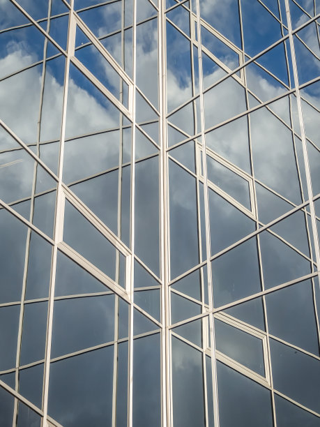 玻璃框架建筑
