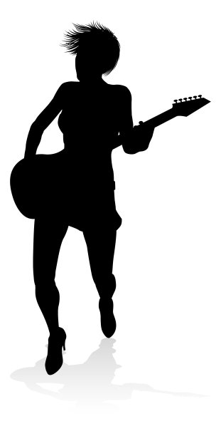 吉他logo设计