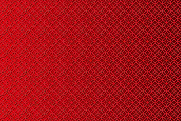 精美圆形花纹图案素材