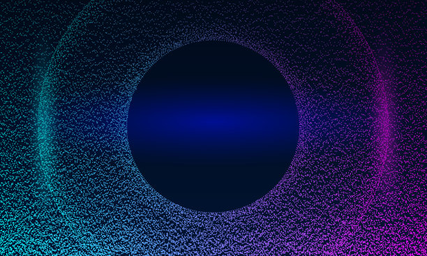 绚丽多彩的流动纹理图案