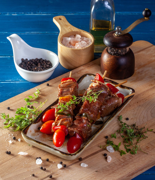 竖版餐饮美食烧烤