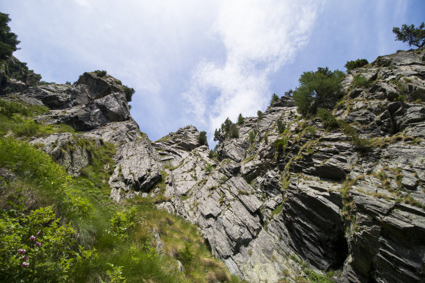 岩石岩层山石纹理素材背景图