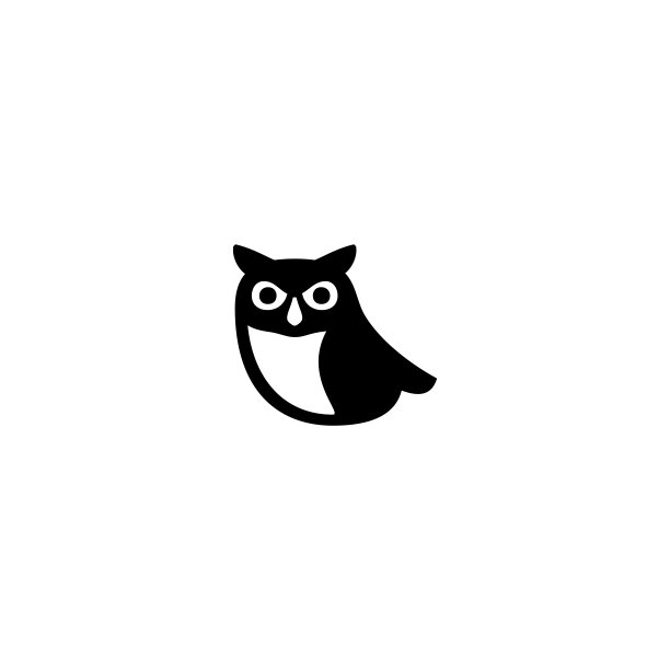 猫头鹰logo标志设计
