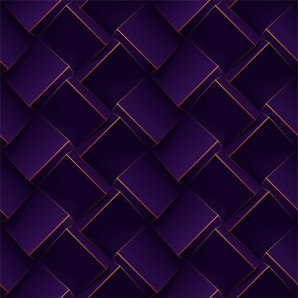 紫色立体拼接背景
