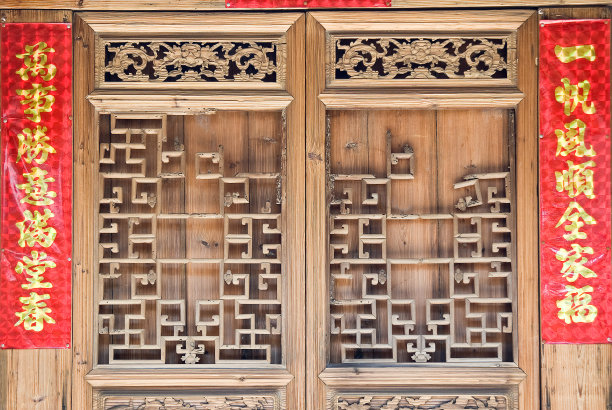 中式门口