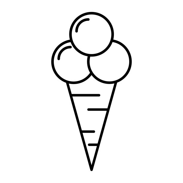 冰淇淋招牌