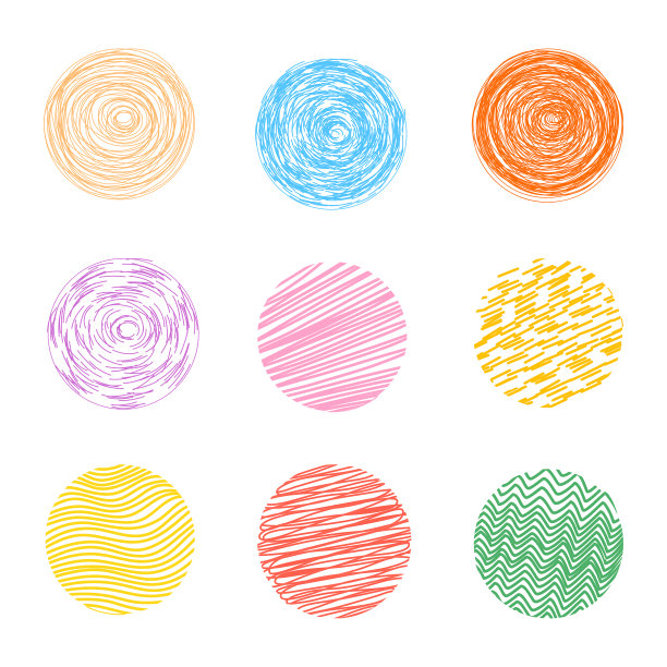 涂鸦复古风格手绘街头艺术插画