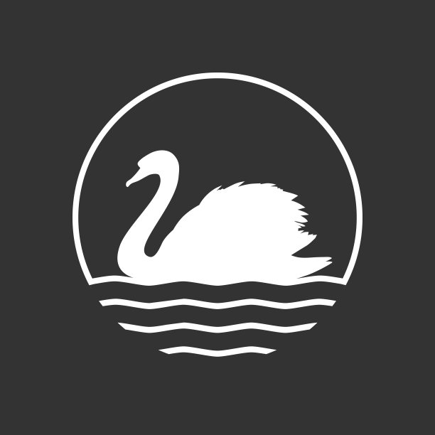 飞翔的天鹅logo