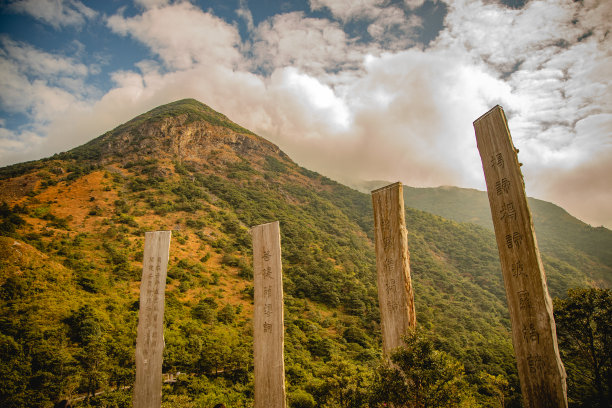 佛禅道意境山水