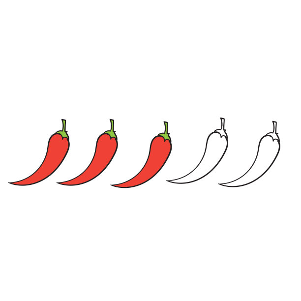 麻辣美食logo标志
