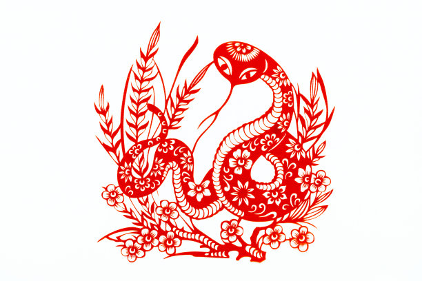 蛇年插画