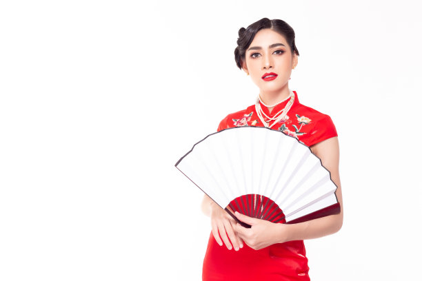 中国风旗袍美人