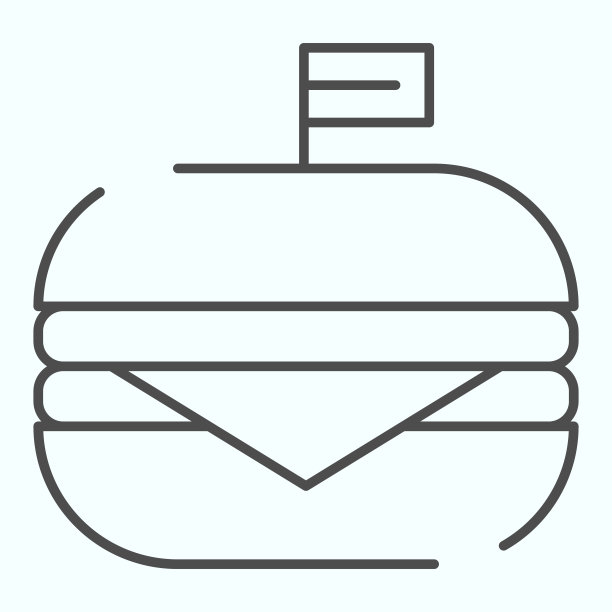汉堡logo标志
