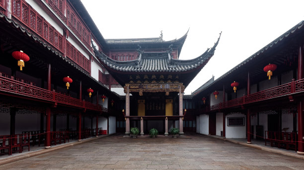 上海豫园老建筑