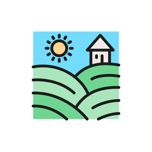 花园农庄logo标志
