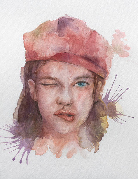 美人插画