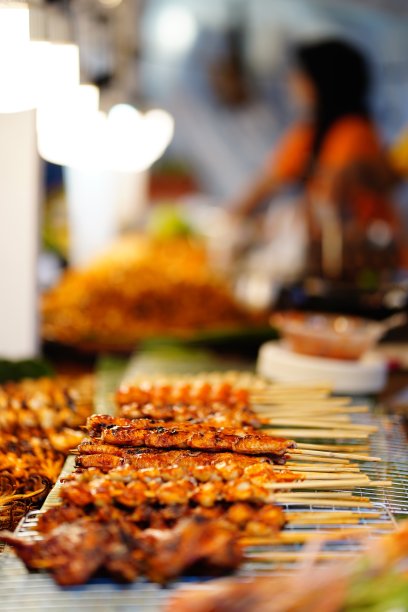 竖版餐饮美食烧烤