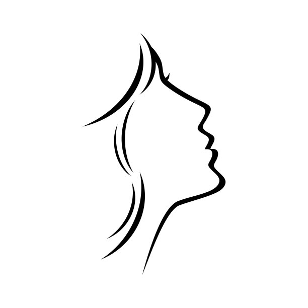 简笔画人物logo