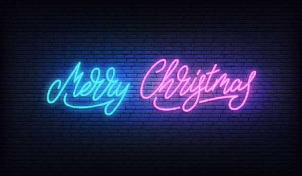 圣诞节创意字体