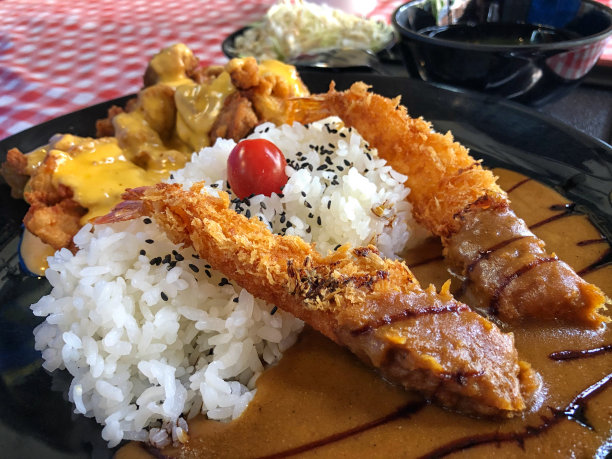 美食黄焖鸡米饭