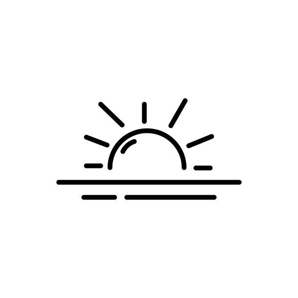太阳logo设计