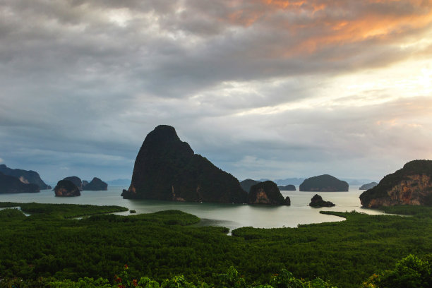 普吉岛,海岸,岛屿,风景