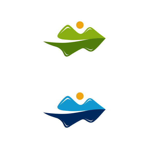 山水logo设计