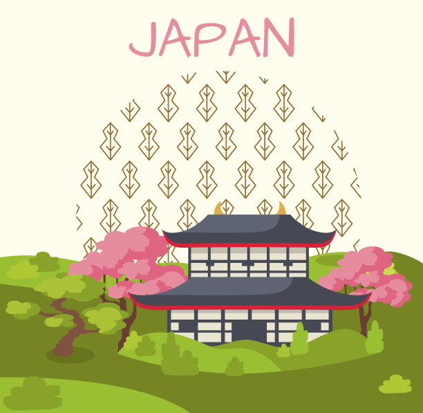 日本文化旅行海报