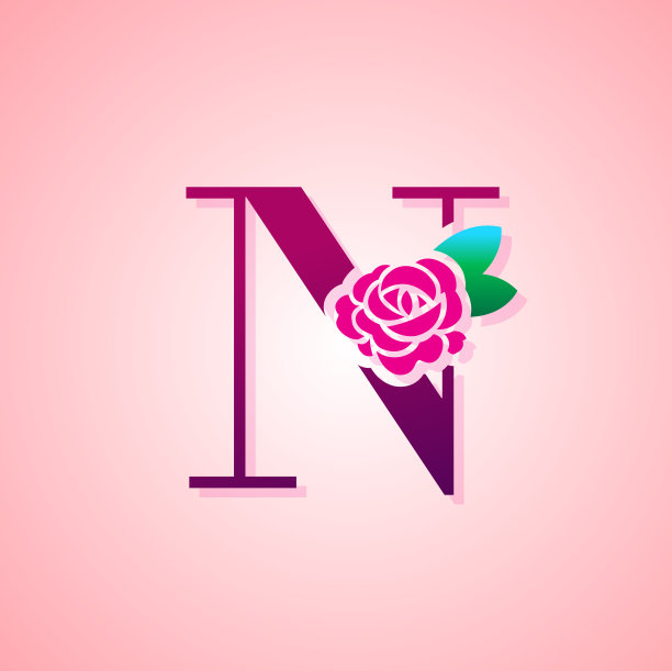 rose字母标志