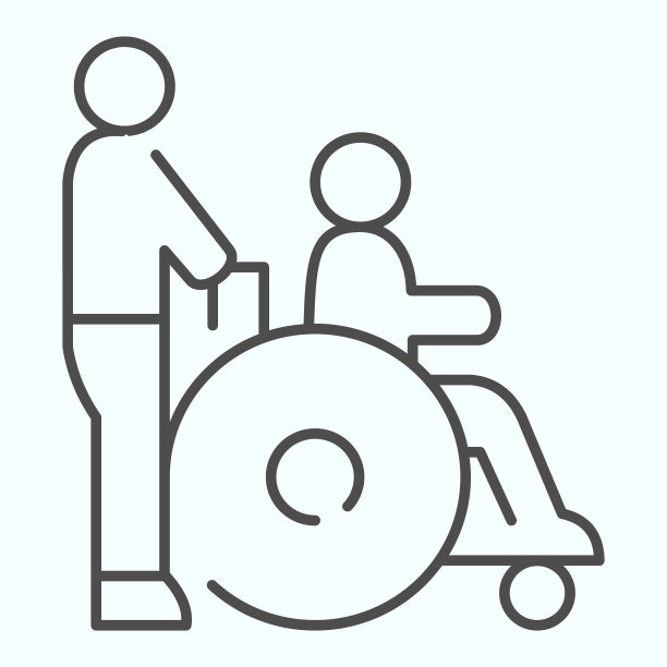 轮椅logo