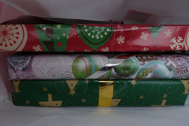 圣诞节礼物盒包装背景素材