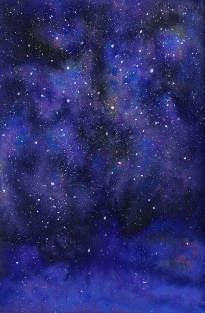 星空背景装饰画