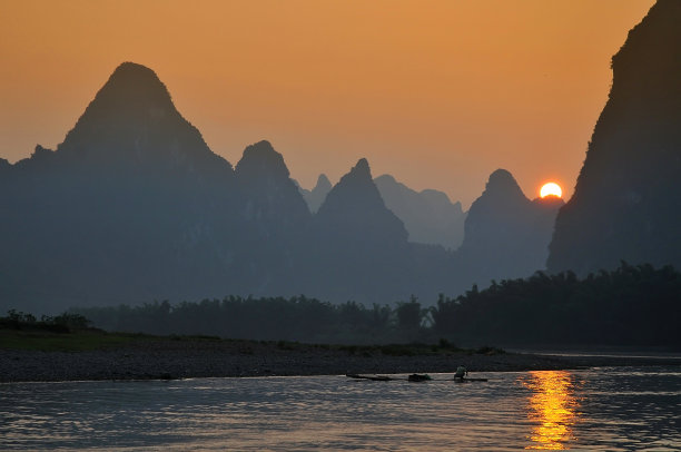 广西桂林山水自然风景