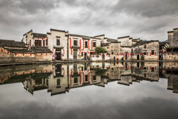 中国风,古镇建筑