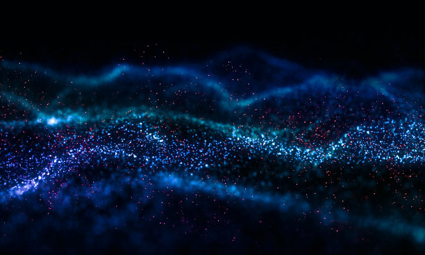 科技感蓝色光效