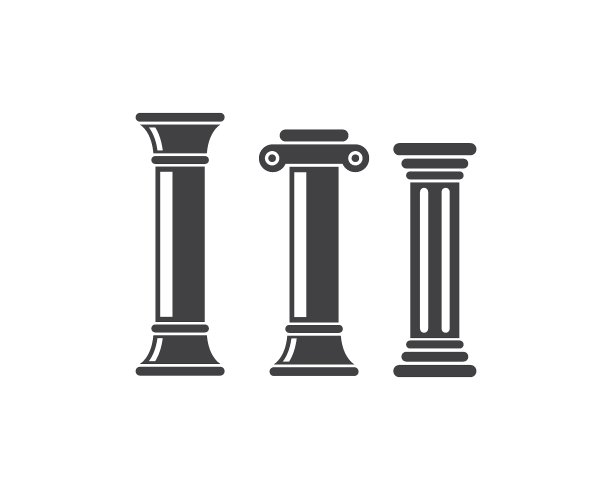 t字母建筑logo