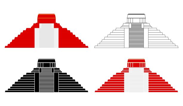 logo设计,金字塔logo